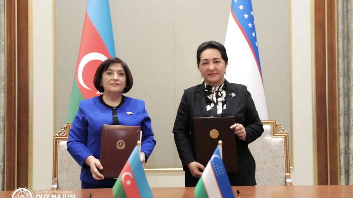 Parliaments of Azerbaijan and Uzbekistan sign cooperation agreement