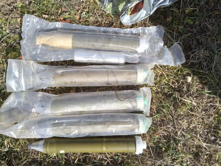 В прифронтовой зоне обнаружено 126 неразорвавшихся боеприпасов 