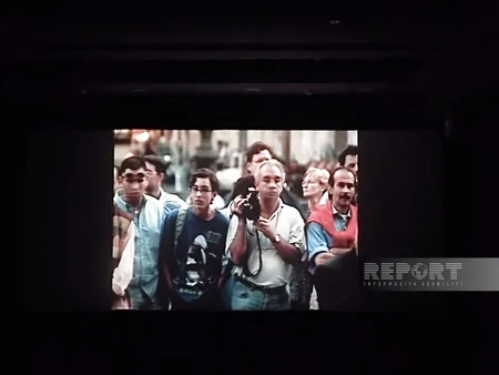 Bir səfərin izi ilə filminin təqdimatı olub