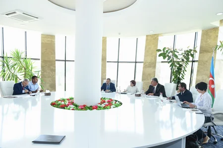 Azad Rəhimov Sabirabadda vətəndaş qəbulu keçirib