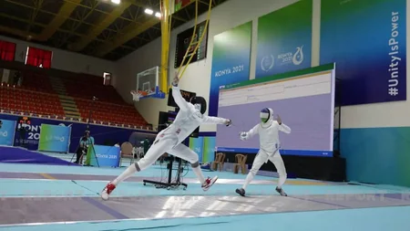 İslamiada: Azərbaycanın kişi qılıncoynatma millisi finala yüksəlib