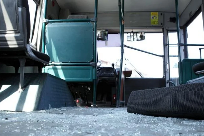 Bakıda iki sərnişin avtobusu toqquşub