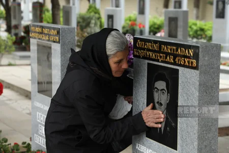Xocavənd əməliyyatı” şəhidlərinin məzarları ziyarət olunub
