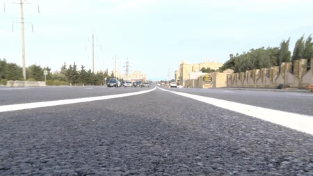 Bakıda daha bir yol təmirdən sonra açılıb