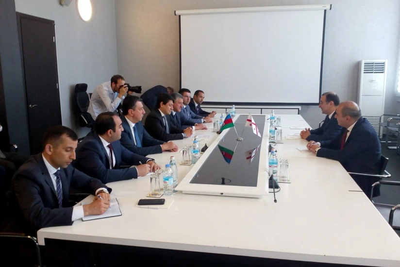 Fuad Muradov Gürcüstanın təhsil naziri ilə görüşüb