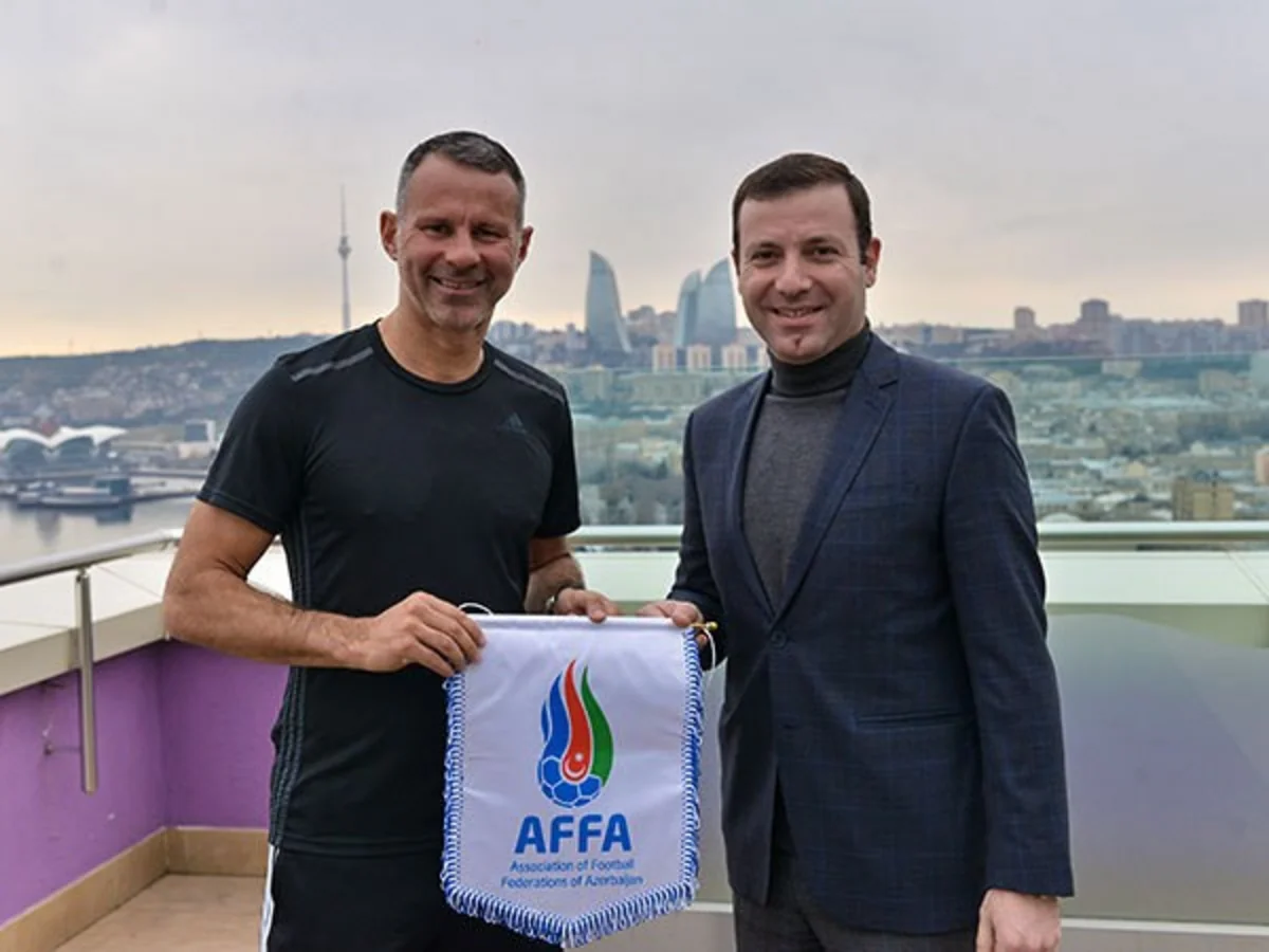 Rayan Giqqz Bakıda Elxan Məmmədovla görüşdü