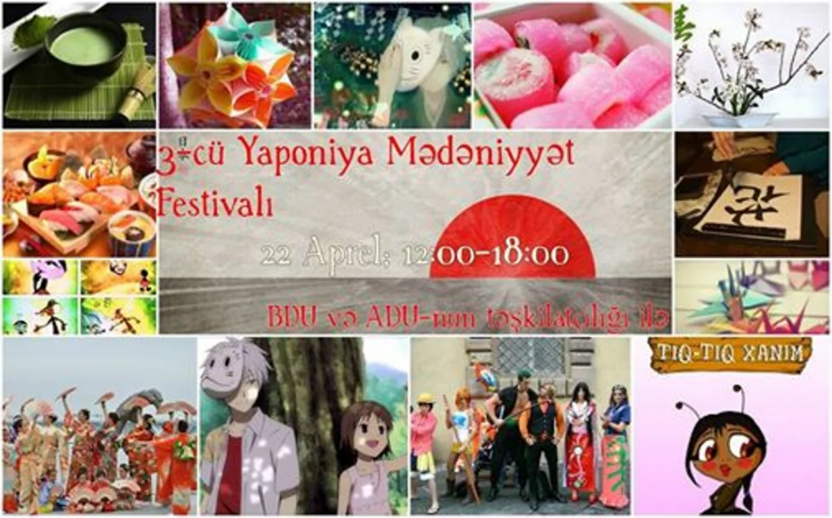 Bakıda III Yaponiya Mədəniyyəti Festivalı keçiriləcək