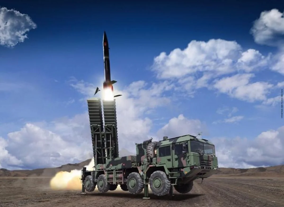 Turkey tests a long range missile for the first time