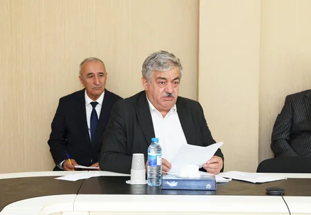 Sahib Ələkbərov Qusarda vətəndaşları qəbul edib