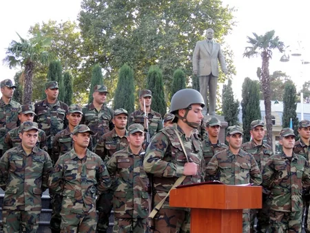 Aprel döyüşçülərinin bir qrupu ehtiyata buraxılıb