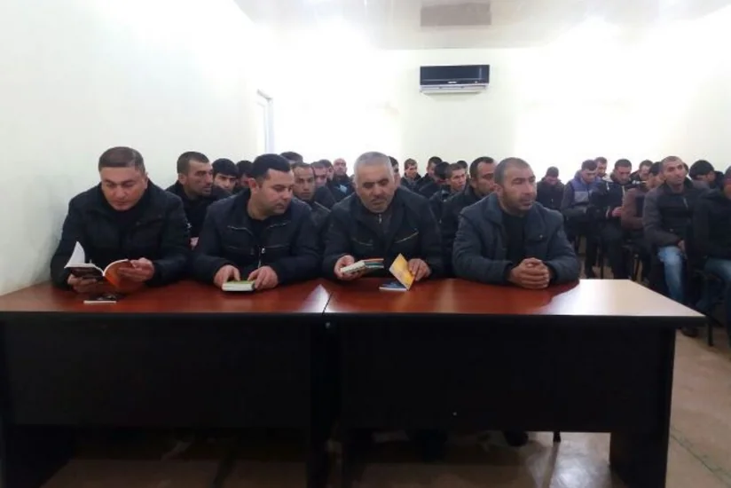 Bakıdakı cəzaçəkmə müəssisələrində dini mövzuda tədbir keçirilib