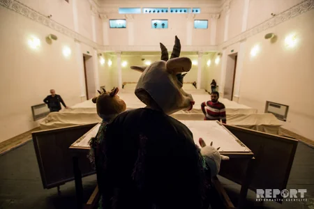 Dövlət Kukla Teatrından - REPORTAJ