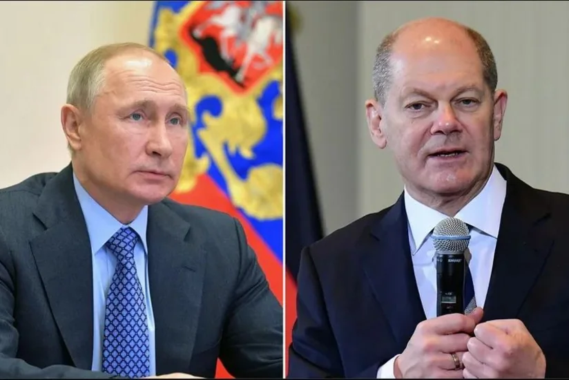 Путин и Шольц обсудили ситуацию в Украине