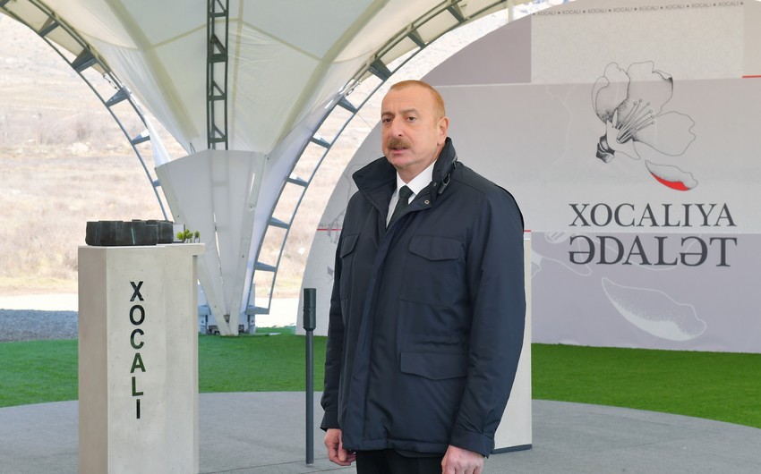 İlham Əliyev: 30 il yox, 300 il keçsə də, bu qəzəb bizi buraxmayacaq