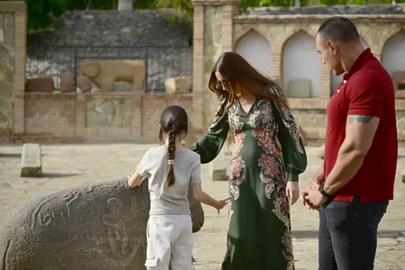 Leyla Aliyeva and Arzu Aliyeva visit Nakhchivan