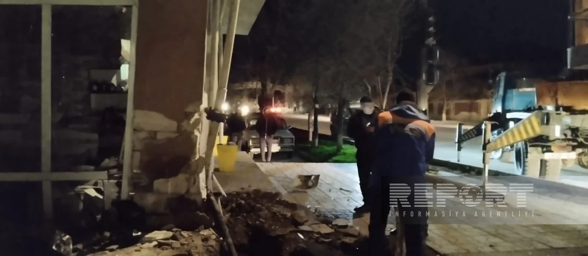 Часть Хачмаза осталась без света