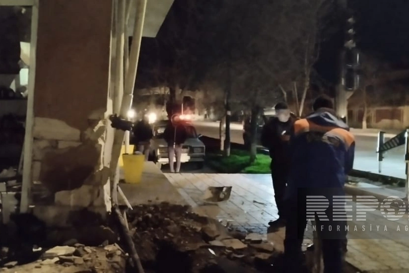 Xaçmaz şəhərinin böyük hissəsi işıqsız qalıb 