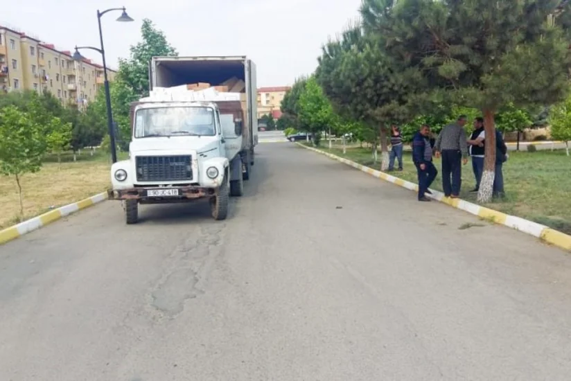 Dənizçilər 779 qaçqın və məcburi köçkün ailəsinə sovqat paylayıb