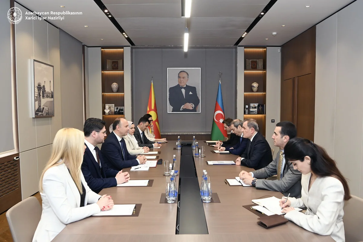 Azərbaycan və Şimali Makedoniya arasında regional məsələlər müzakirə olunub