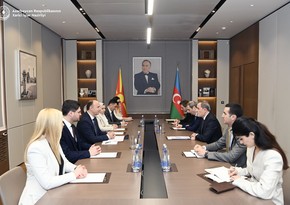 Глава МИД Азербайджана обсудил сотрудничество с председателем Ассамблеи Северной Македонии
