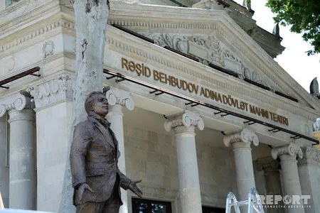 Rəşid Behbudov adına Mahnı Teatrından - REPORTAJ