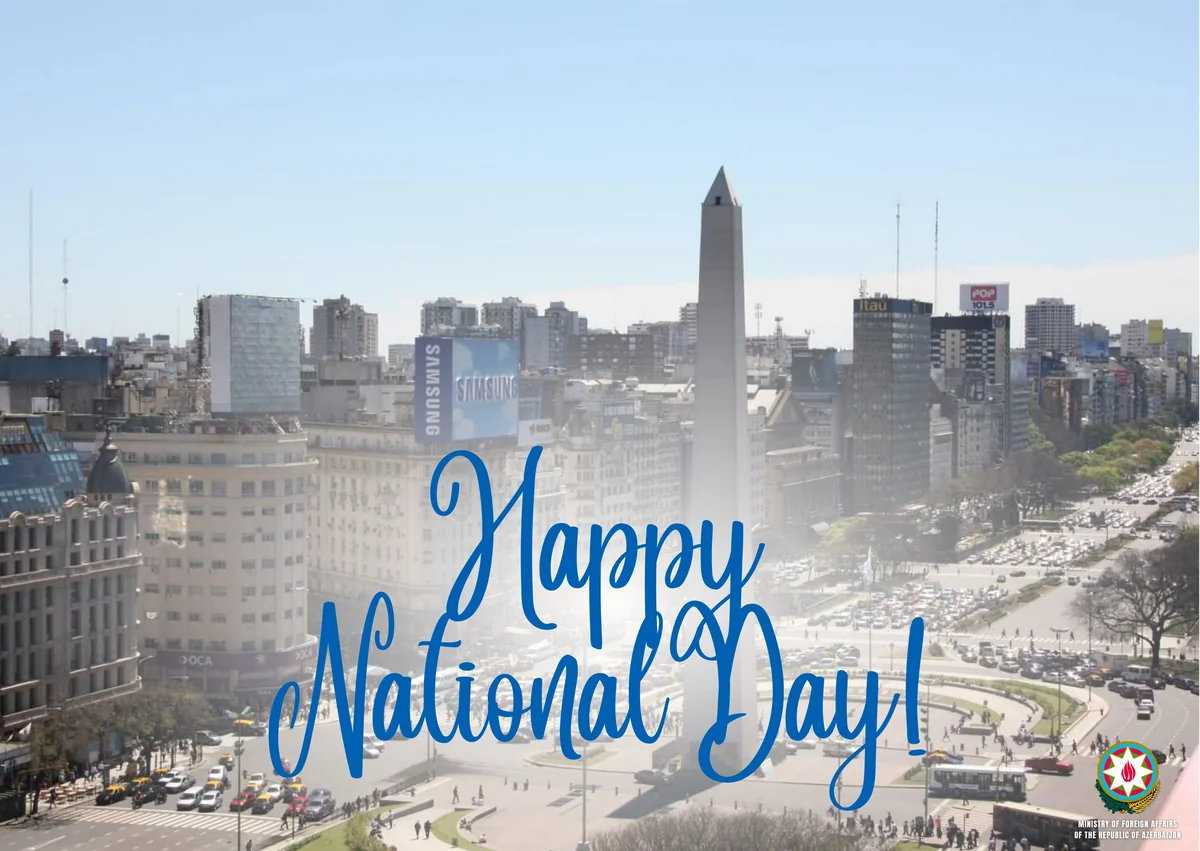 Azərbaycan XİN Argentinanı təbrik edib