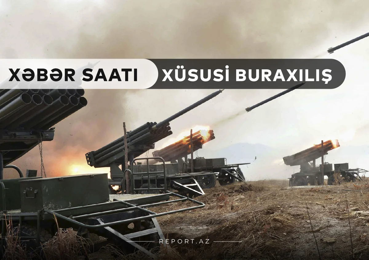 “Xəbər Saatı”: Tərtər mərmi atəşinə tutulur