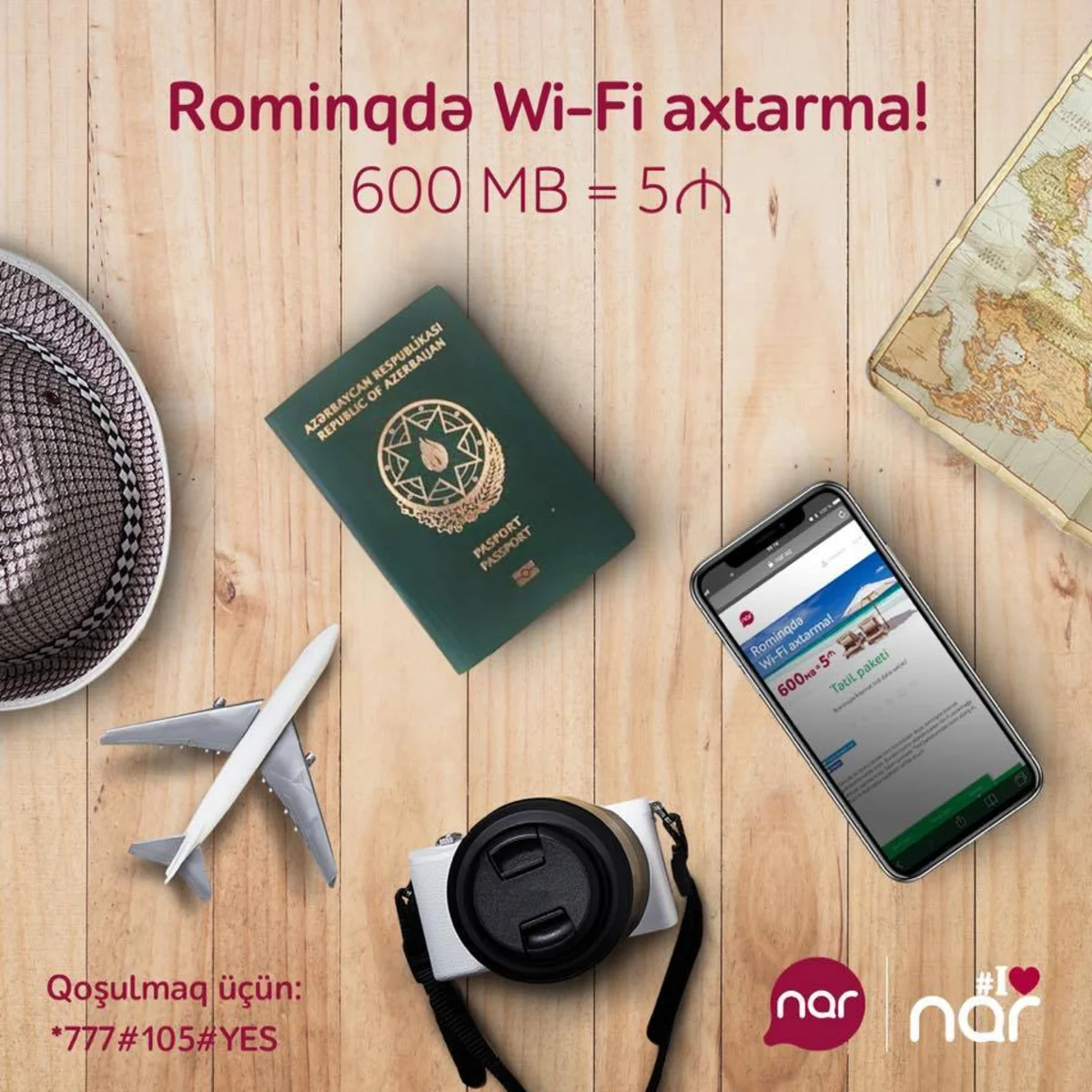 “Nar” səyahətə çıxan abunəçilər üçün yeni təklifini təqdim edib