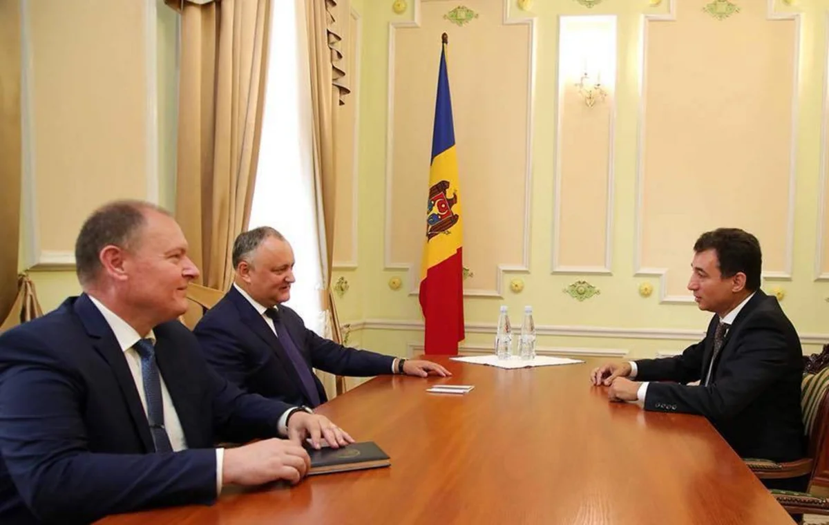 Moldova prezidenti Azərbaycan səfirini qəbul edib