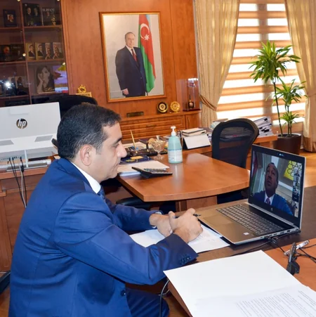 ASK və DGK arasında Əməkdaşlıq Şurasının videoformatda növbəti iclası keçirilib