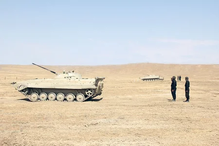 Ali Hərbi Məktəbdə dövlət imtahanları keçirilir