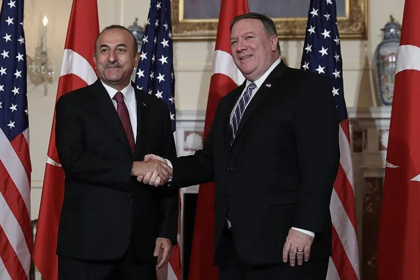 Çavuşoğlu discusses withdrawal of US troops from Syria with Pompeo