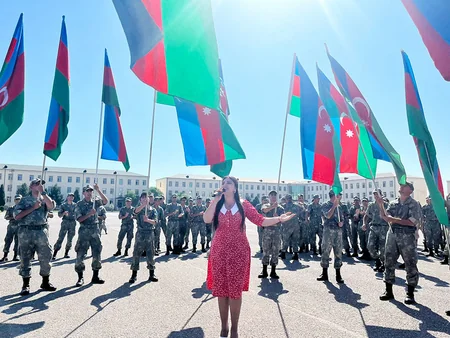 Azərbaycan Ordusunda Silahlı Qüvvələr Günü münasibətilə silsilə tədbirlər keçirilib