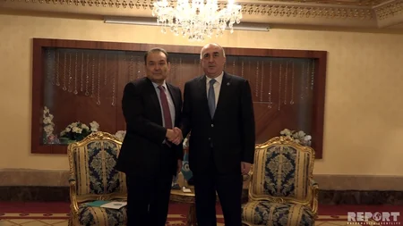 Elmar Məmmədyarov Türk Şurasının baş katibi ilə görüşüb