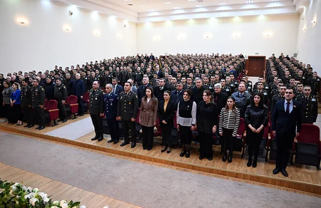 Xüsusi təyinatlı təhsil müəssisələrində Çanaqqala zəfərinin 109-cu ildönümü qeyd edilib