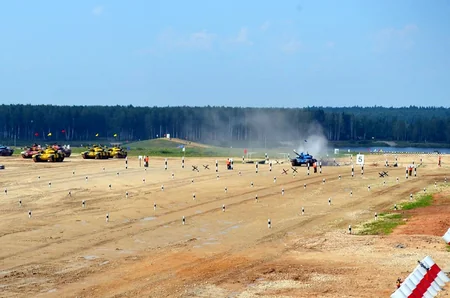 Azərbaycan tankçıları Tank biatlonu müsabiqəsində öz qruplarında birinci olublar