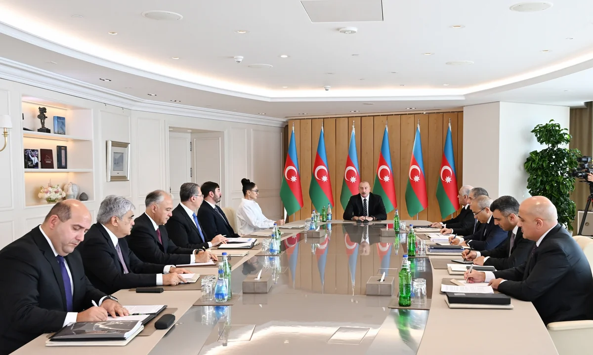 İqtisadi məsələlərə həsr olunmuş müşavirə keçirilib, Prezident İlham Əliyev müşavirədə çıxış edib - YENİLƏNİB