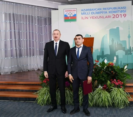 Prezident İlham Əliyev 2019-cu ilin idman yekunlarına həsr olunan mərasimdə iştirak edib - YENİLƏNİB