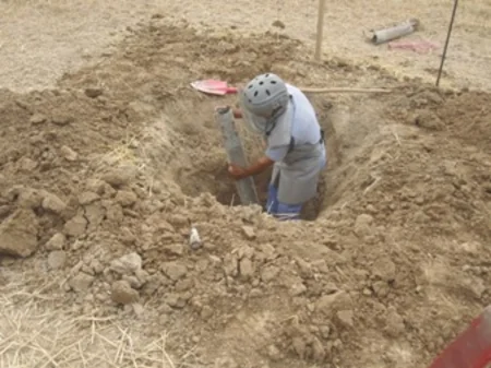 Füzulidə Qrad raketinin partladıcı başlığı aşkar edilib