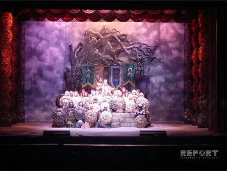 ​Mersin Dövlət Opera və Balet Teatrında Koroğlu operasının təqdimatı olub