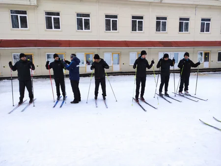 Qazilərimiz ilk dəfə qış idman növləri üzrə məşqlərdə iştirak ediblər