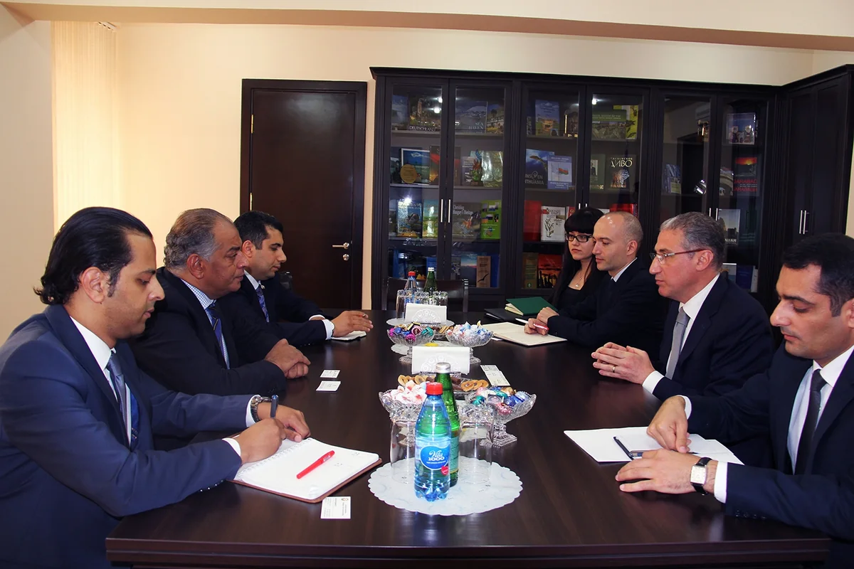 Nazir Muxtar Babayev Misir Ərəb Respublikasının səfiri ilə görüşüb