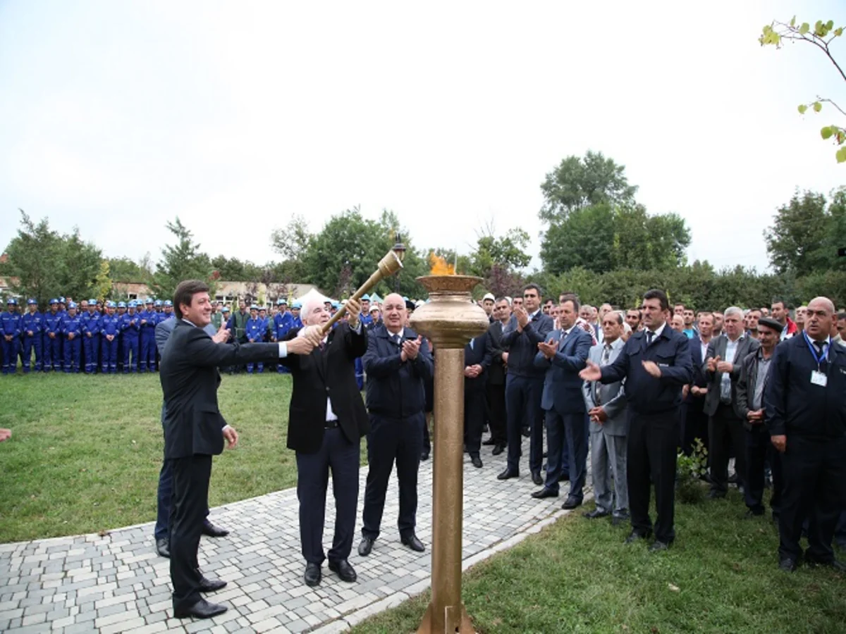 Azərbaycanda daha iki yaşayış məntəqəsinə təbii qaz verilib