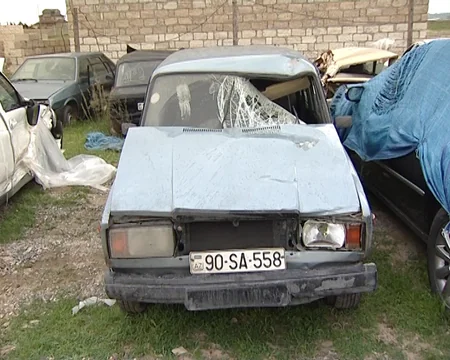 Bakıda bir ailənin 4 üzvünü avtomobillə vurub qaçan keçmiş məhkum saxlanılıb