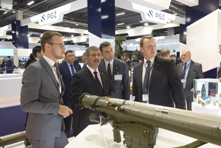 Azerbaijan Defense Minister participates in MSPO-2017