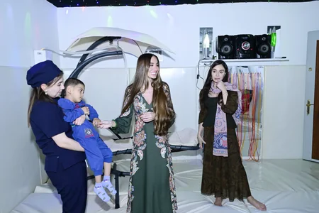 Leyla Aliyeva and Arzu Aliyeva visit Nakhchivan