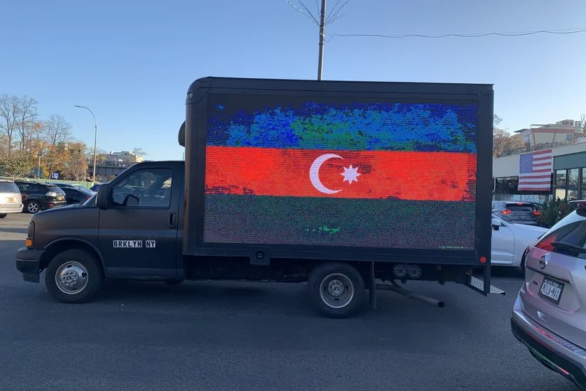 Nyu-Yorkda Şuşanın azad edilməsi münasibətilə avtoyürüş keçirilib