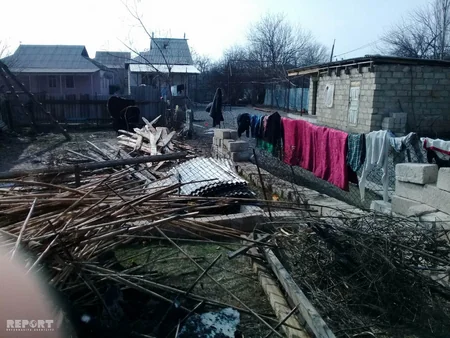 Bərdədə azyaşlı övladlarını yanğından xilas edən ata xəsarət alıb - FOTO