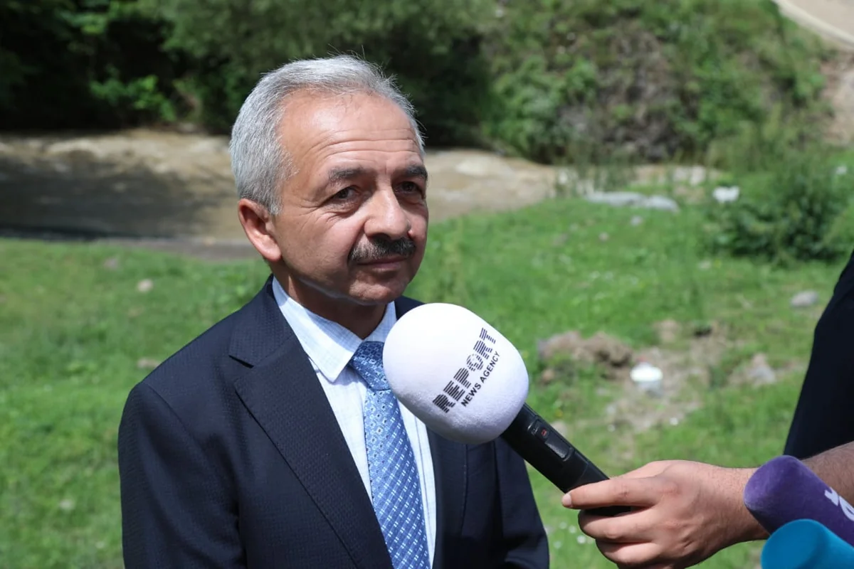 ASC rəsmisi: Su qıtlığı ərəfəsində Həkəri çayı 3 milyon əhalini içməli su ilə təmin edəcək