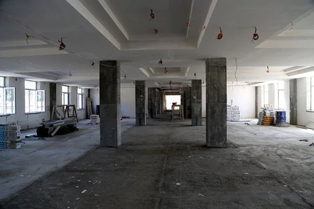 Zakir Hasanov checked major construction work being carried out at Military Lyceum